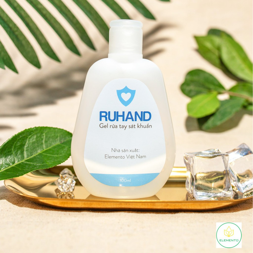 Gel rửa tay Ruhand - Diệt vi khuẩn - virus gây bệnh 100ml