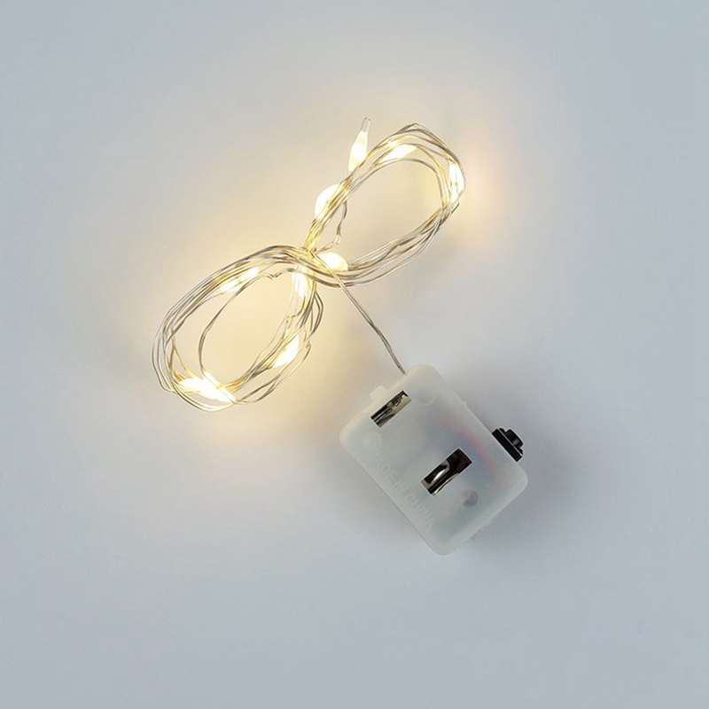 Dây đèn LED 10 bóng màu sắc ấm áp trang trí tiệc cưới lễ giáng sinh