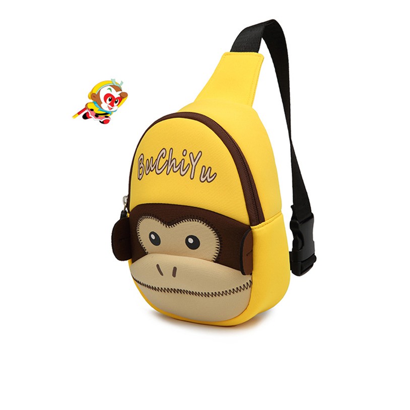 Túi đeo chéo khỉ con cao cấp - chống thấm nước