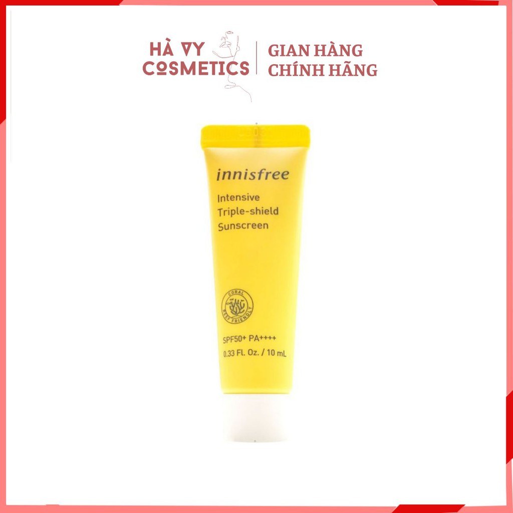 Kem chống nắng Innisfree Intensive Triple Shield Sunscreen 10ml