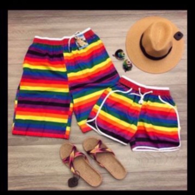 Combo 3 đôi quần người lớn 3 quần bé