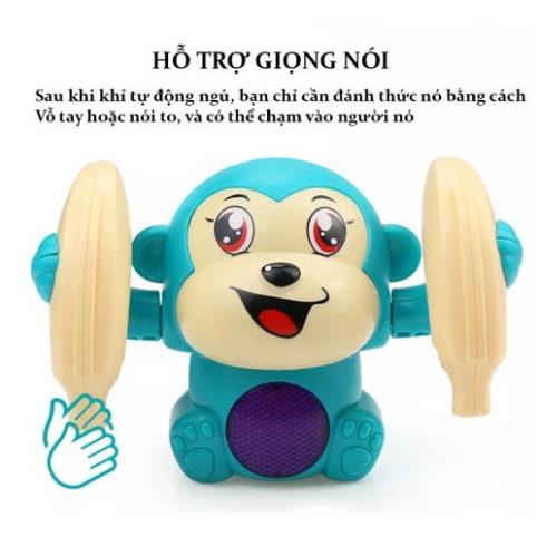 Khỉ Con Nhào Lộn Đáng Yêu