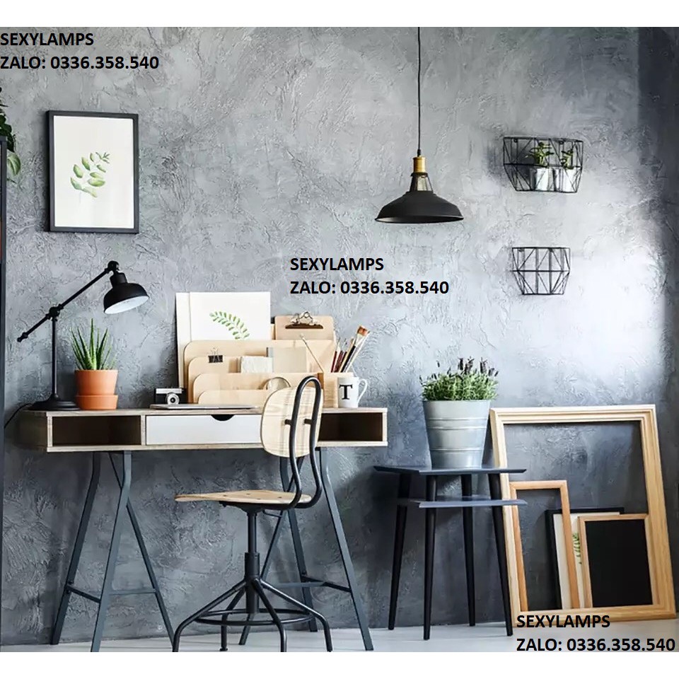 Đèn thả sắt sơn tĩnh điện