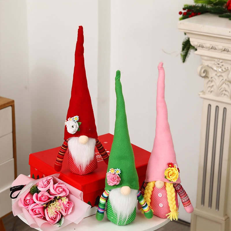 Mô Hình Gnome Nhồi Bông Trang Trí Bàn