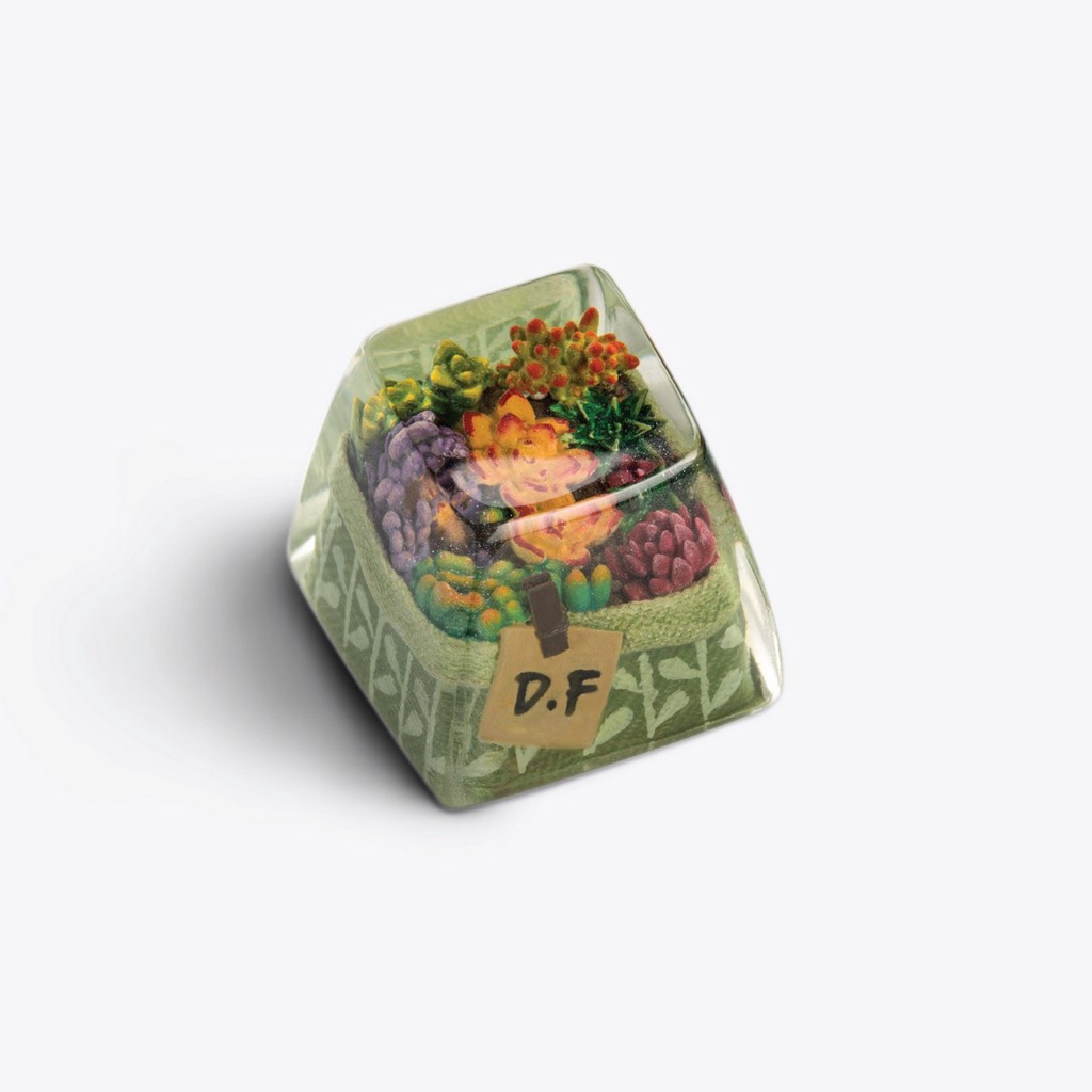 Keycap Artisan bàn phím cơ Dwarf Factory TERRARIUM - Hàng chính hãng