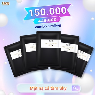 Mặt Nạ Pha Lê Trứng Cá Tầm Sky - Tặng thanh lăn đá cẩm thạch