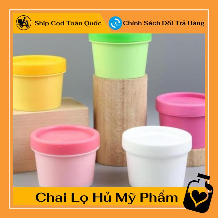 Hủ Đựng Kem ❤ TOP GIÁ RẺ ❤ Hũ Ly Thái 50g , Chai lọ Hũ chiết mỹ phẩm , , phụ kiện du lịch