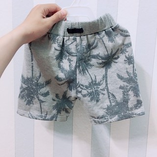Quần đùi bé trai chất da cá 6m - 7y