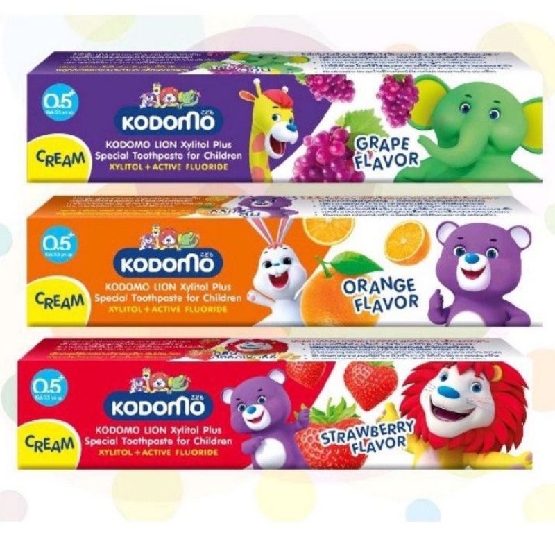 Kem Đánh Răng Trẻ Em Kodomo Thái Lan 40g