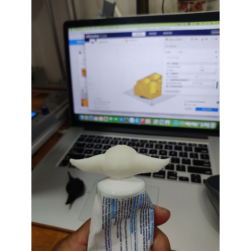 Đầu ấn kem baby yoda