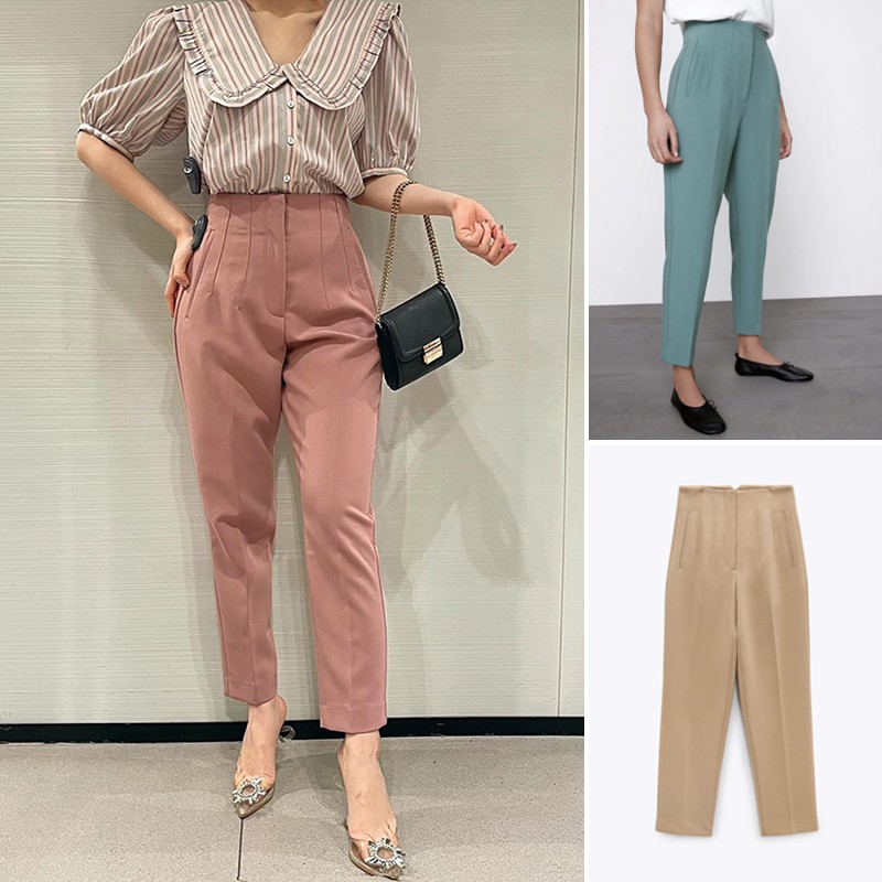 Quần Baggy Nữ, Quần Vải Công Sở Baggy Cạp Liền Siêu Xinh - Che Khuyết Điểm Vùng Bụng, Chân - SINB.STORE | BigBuy360 - bigbuy360.vn