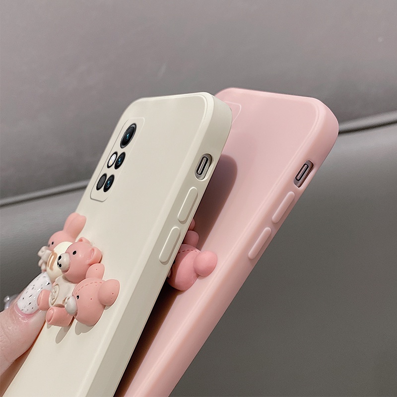 Ốp lưng vuông hình nổi HK33 Xiaomi Redmi 10c,Note 11,Note 11s,Note 10 Pro,Redmi Note 10,Redmi Note 10s,Redmi Note 10 5G