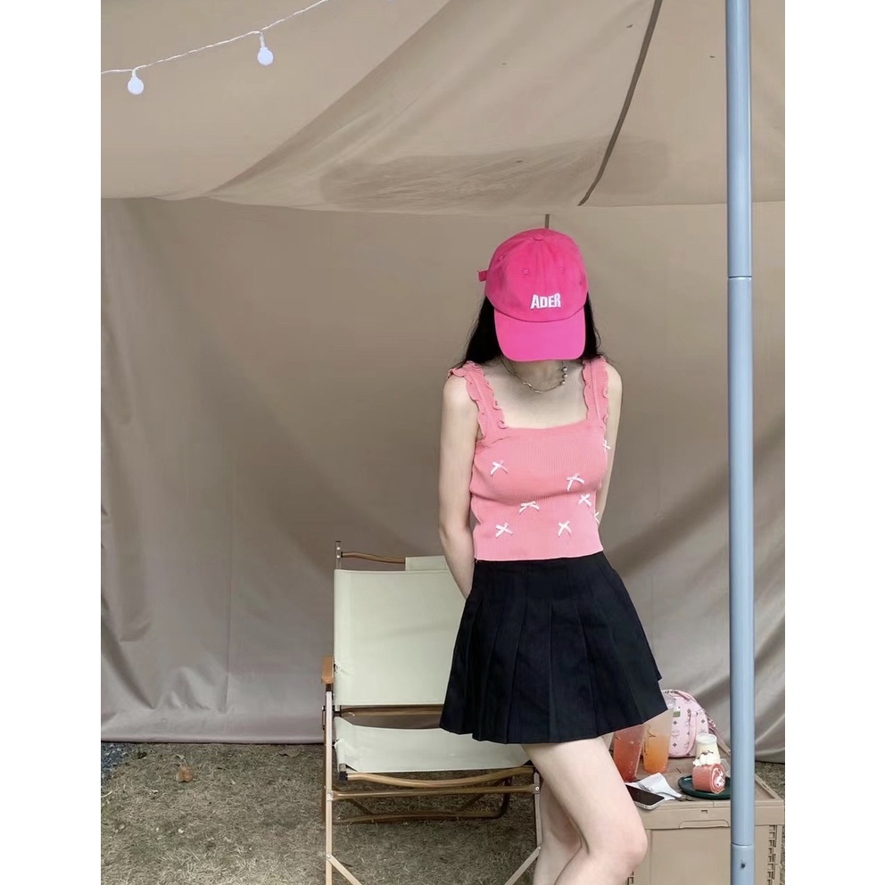 Mũ lưỡi trai cotton mềm thêu chữ phong cách thời trang Hàn Quốc cho nam nữ