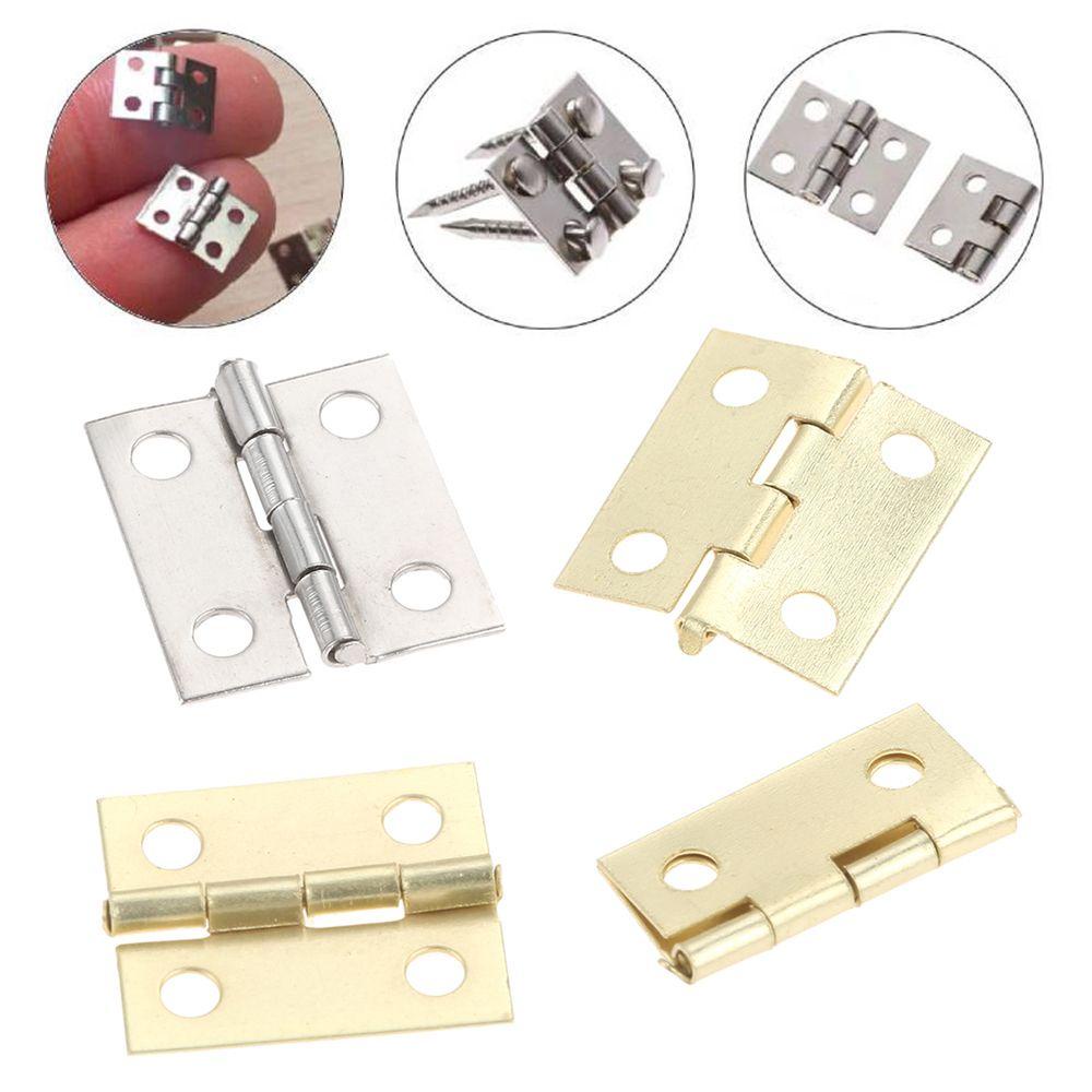 PISTA Set 50 Bản Lề Mini Hỗ Trợ Cho Tủ Đồ Nội Thất / Tủ Chén