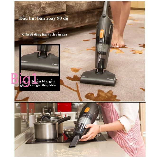 【Hàng Có Sẵn】Máy hút bụi cầm tay đa năng máy hút bụi gia đình Deerma #115C | BigBuy360 - bigbuy360.vn