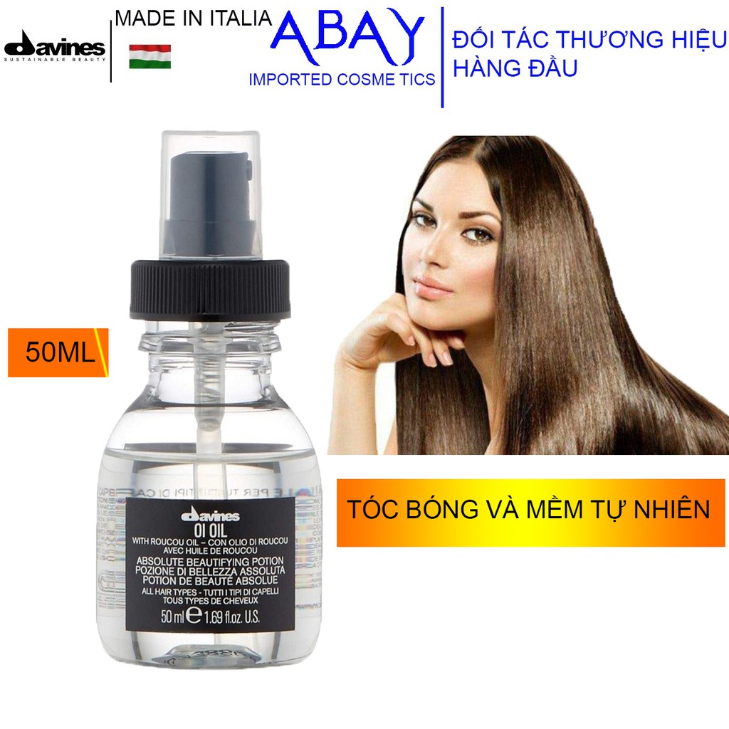 Tinh dầu dưỡng tóc hoàn mỹ Davines OI OIL 50ml | BigBuy360 - bigbuy360.vn