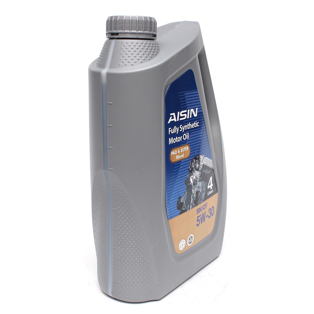 Nhớt Động Cơ AISIN ESEN0534P 5W30 SN / CF Pao &amp; Ester Blend 4L Nhập Khẩu Chính Hãng
