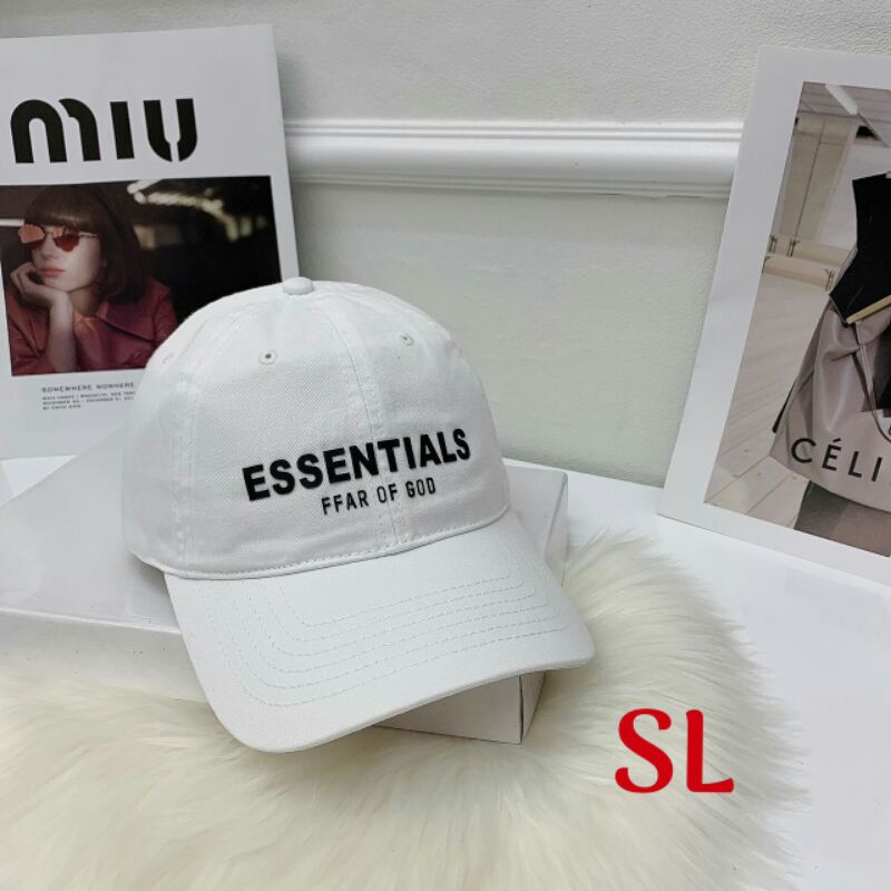 Mũ lưỡi trai Essentials Quảng Châu, chữ cao su