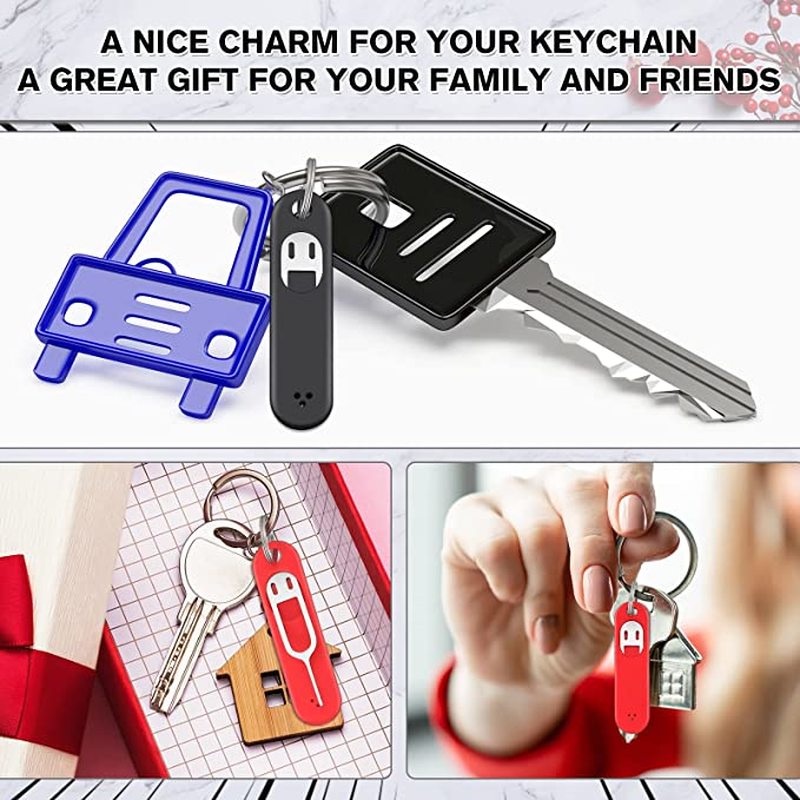 Vỏ Silicon Bảo Vệ Chống Thất Lạc Tích Hợp Móc Khóa Và Ngăn Đựng Thẻ SIM Cho Điện Thoại Thông Minh
