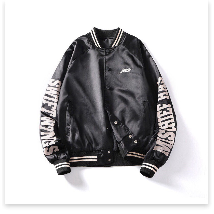 ÁO KHOÁC DÙ BOMBER PHONG CÁCH CỰC CHẤT NAM NỮ ĐỀU MẶC ĐƯỢC KME