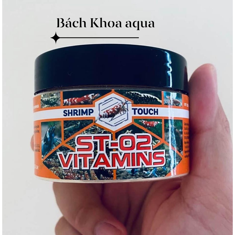 Vitamin ST02 cho tép cảnh, cá cảnh