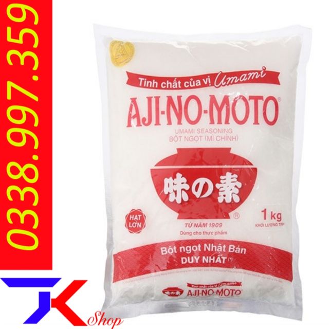 Bột ngọt hạt lớn Ajinomoto bịch 1kg
