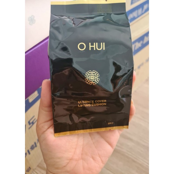 DATE 2025 Lõi phấn nước Ohui Ultimate Cover Cushion Moisture SPF50+/PA+++