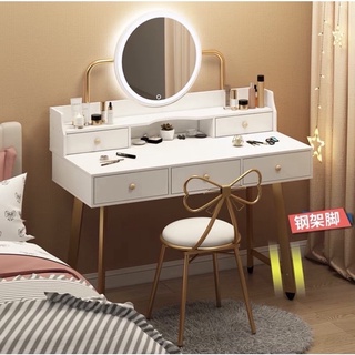 Bàn trang điểm phong cách hiện đại có đèn LED hàng có sẵn