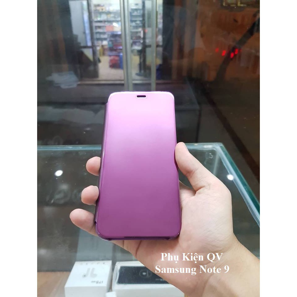 Bao Da Clear View Cover Standing Samsung Note 9