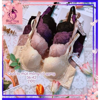 [101] Áo Lót Định Hình Mút Mỏng Có Gọng Chống Xệ Ngực - Siêu Gom Ngực ( Hàng Thái )