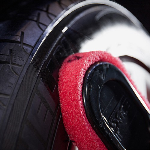 BỌT BIỂN CÓ TAY CẦM BÔI DƯỠNG LỐP XE SGCB TIRE SPONGE SGGD085 29CMX9CMd