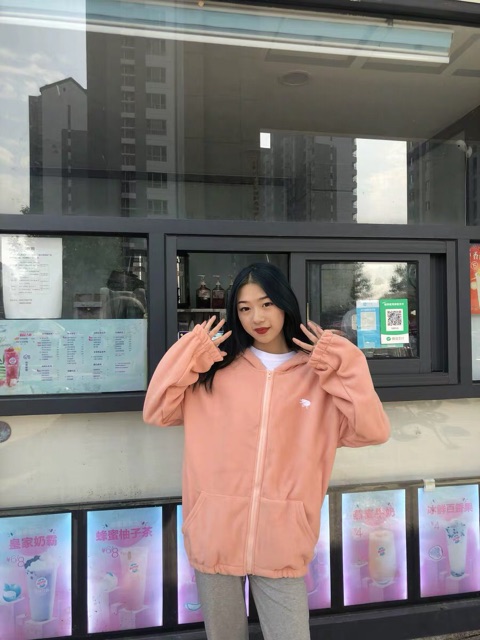 ÁO KHOÁC BÔNG NỈ THÊU HÌNH ( ảnh thật ở phía sau ) | BigBuy360 - bigbuy360.vn