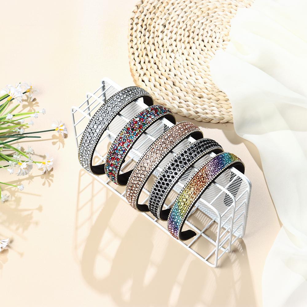 PINEVN Băng Đô Cài Tóc Đính Đá Lấp Lánh Sang Trọng