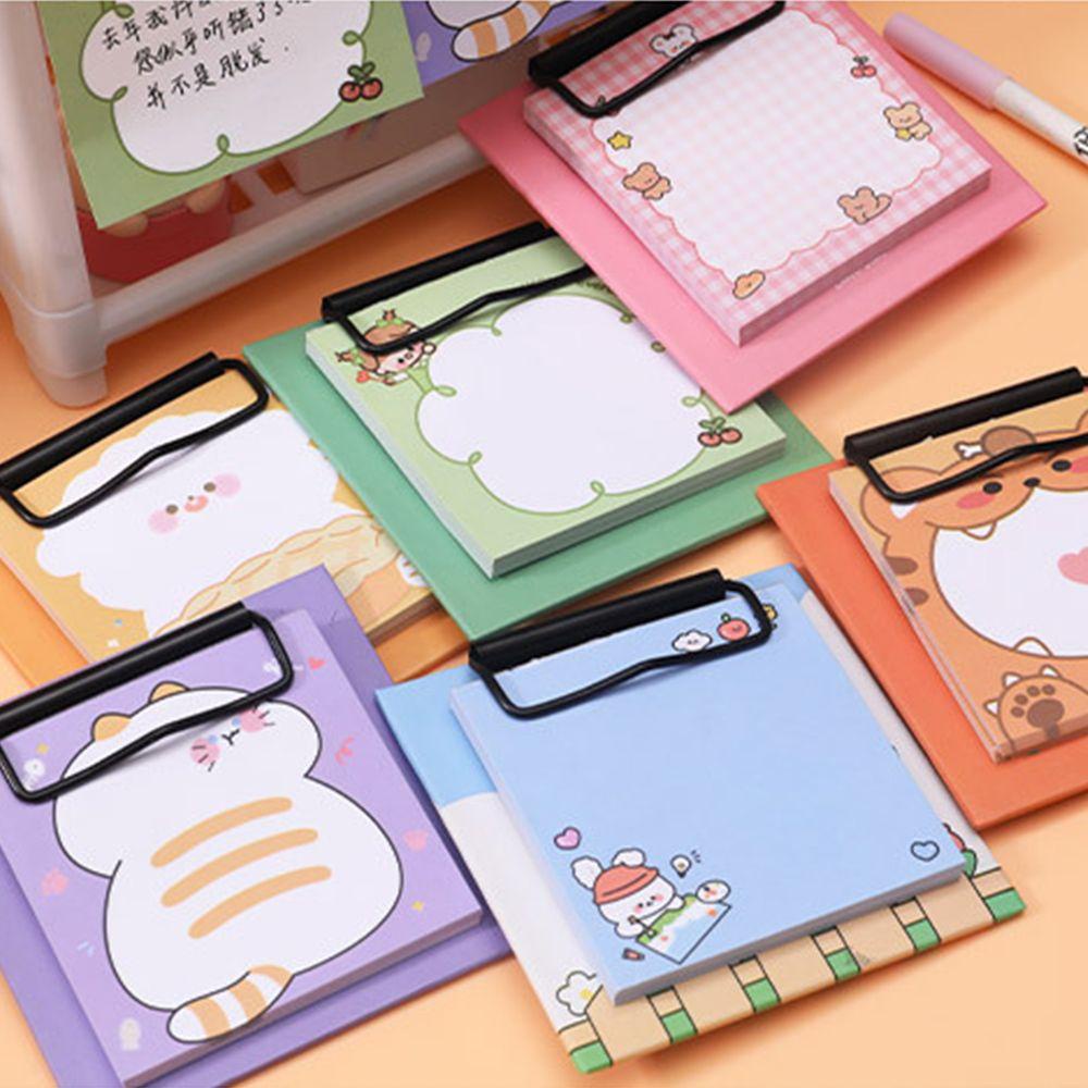 PEWANY Set 30 Tờ Giấy Ghi Chú Họa Tiết Dễ Thương
