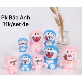 Set Đô - rê - mon trang trí bánh kem