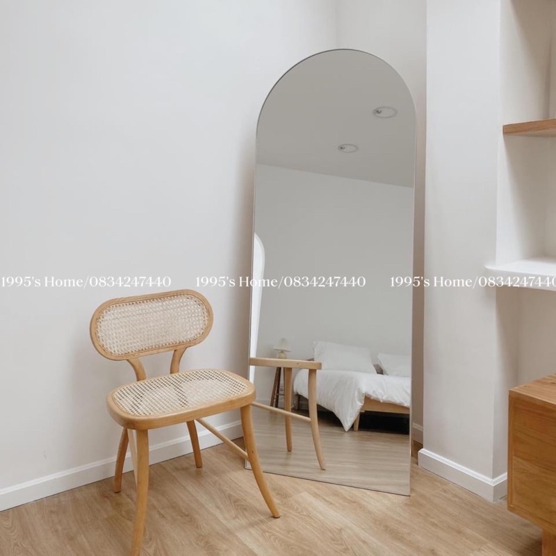Gương Vòm Không Viền - Nịnh dáng - Decor - Trang Trí phòng - Studio