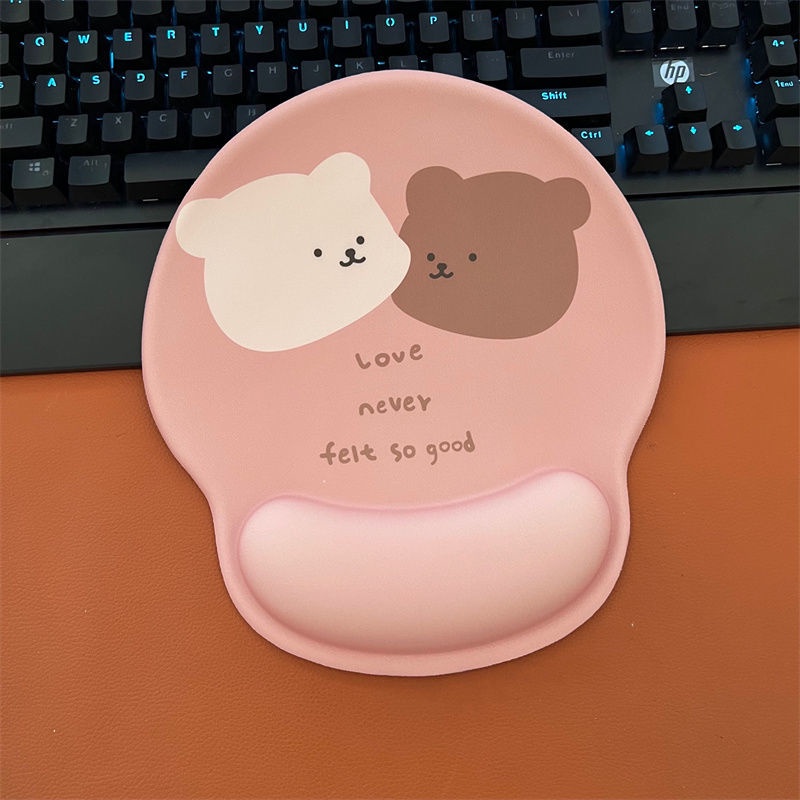 Tấm Lót Chuột Bằng Silicon Chống Trượt In Họa Tiết Hoạt Hình Dễ Thương