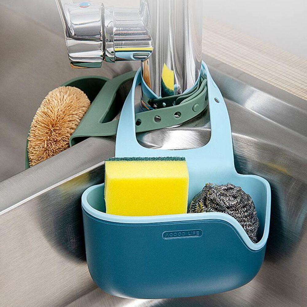 Giỏ Đựng Xốp Rửa Chén / Xà Phòng Có Thể Điều Chỉnh Tiện Dụng Cho Nhà Bếp / Phòng Tắm