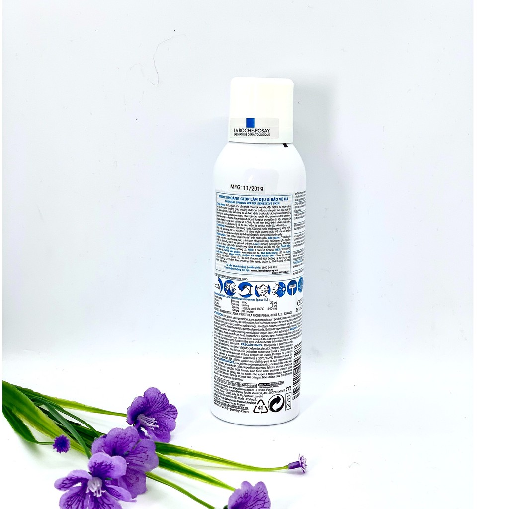 XỊT KHOÁNG LÀM DỊU VÀ BẢO VỆ DA LA ROCHE-POSAY THERMAL SPRING WATER 150ml