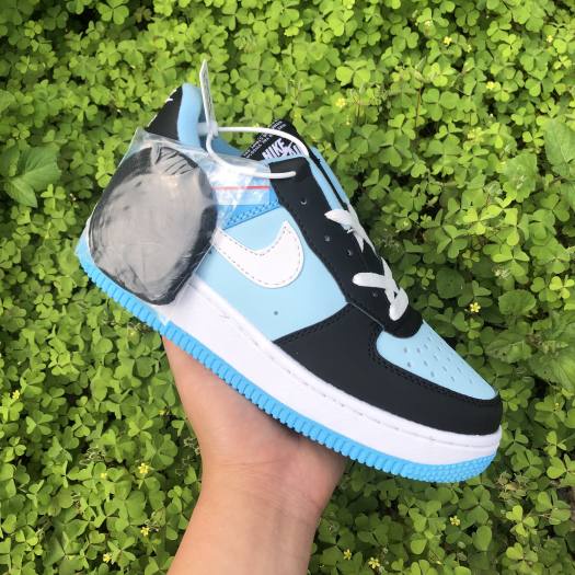 Giày_nike nam nữ, giày af1 xanh dương đen thời trang cao cấp full box