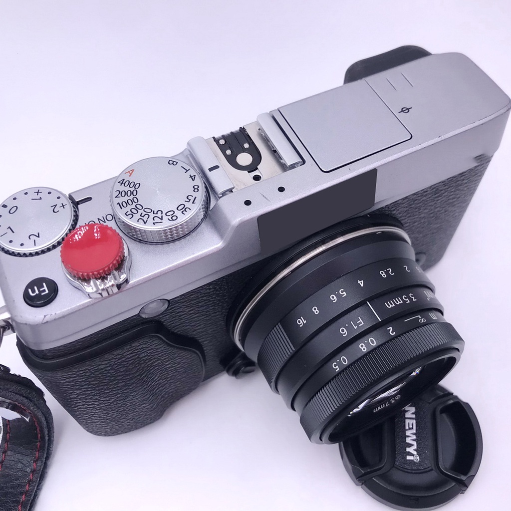 Ống Kính 35mm F / 1.6 Aps-C Cho Máy Ảnh Fujifilm X Mount X-A1 X-A5 X-A10 X-T1 X-T10