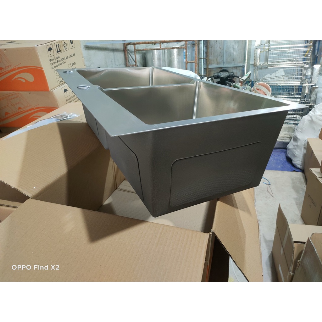 Chậu Rửa Chén inox SUS 304 KT 82x45 cân