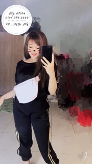 SET THỂ THAO PHI CÁNH DƠI VIỀN SỌC