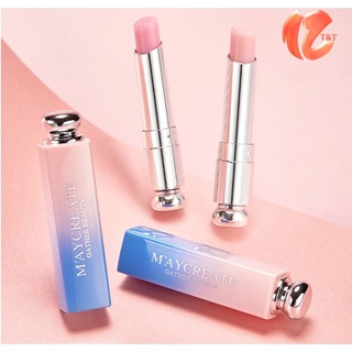 Son đổi màu dưỡng ẩm môi Maycreate