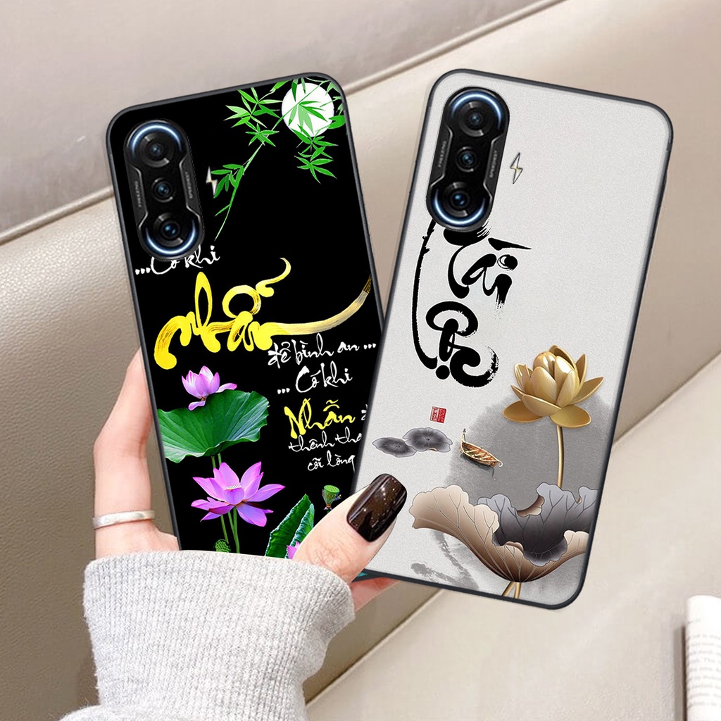 Ốp lưng Xiaomi REDMI K40 GAMING in hình chữ tài chữ lộc, Cha Mẹ, bình an SIÊU ĐẸP