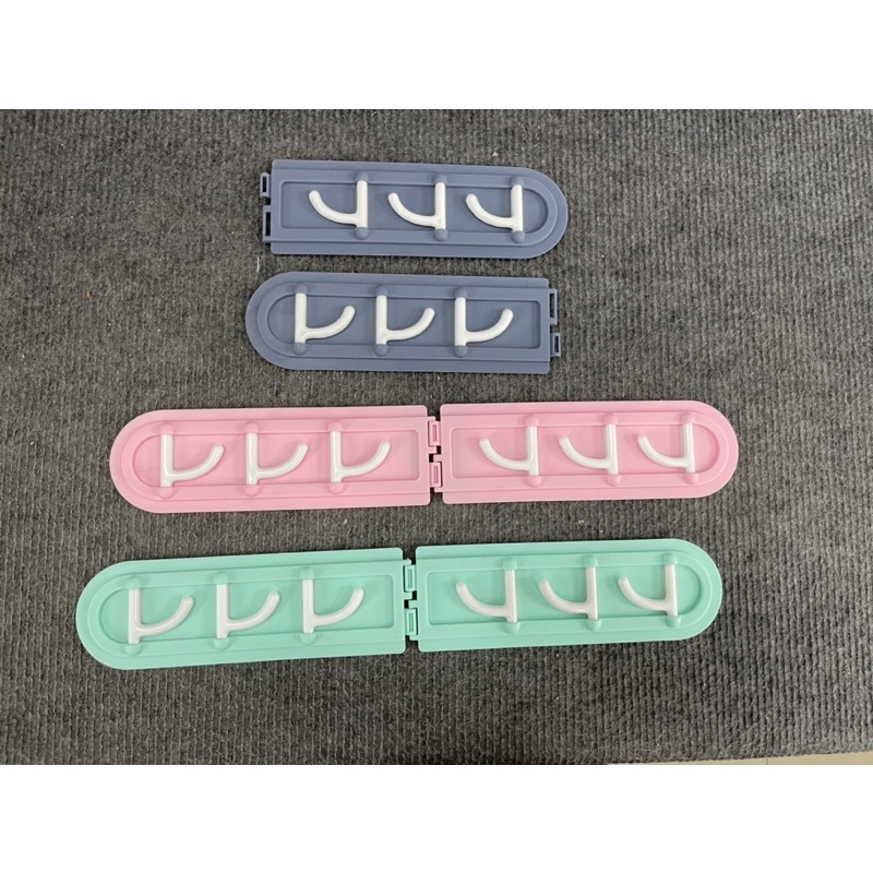 Móc treo gấp góc xoay 180 độ, móc treo dán tường, treo vật dụng gia đình tiện lợi #T4-6