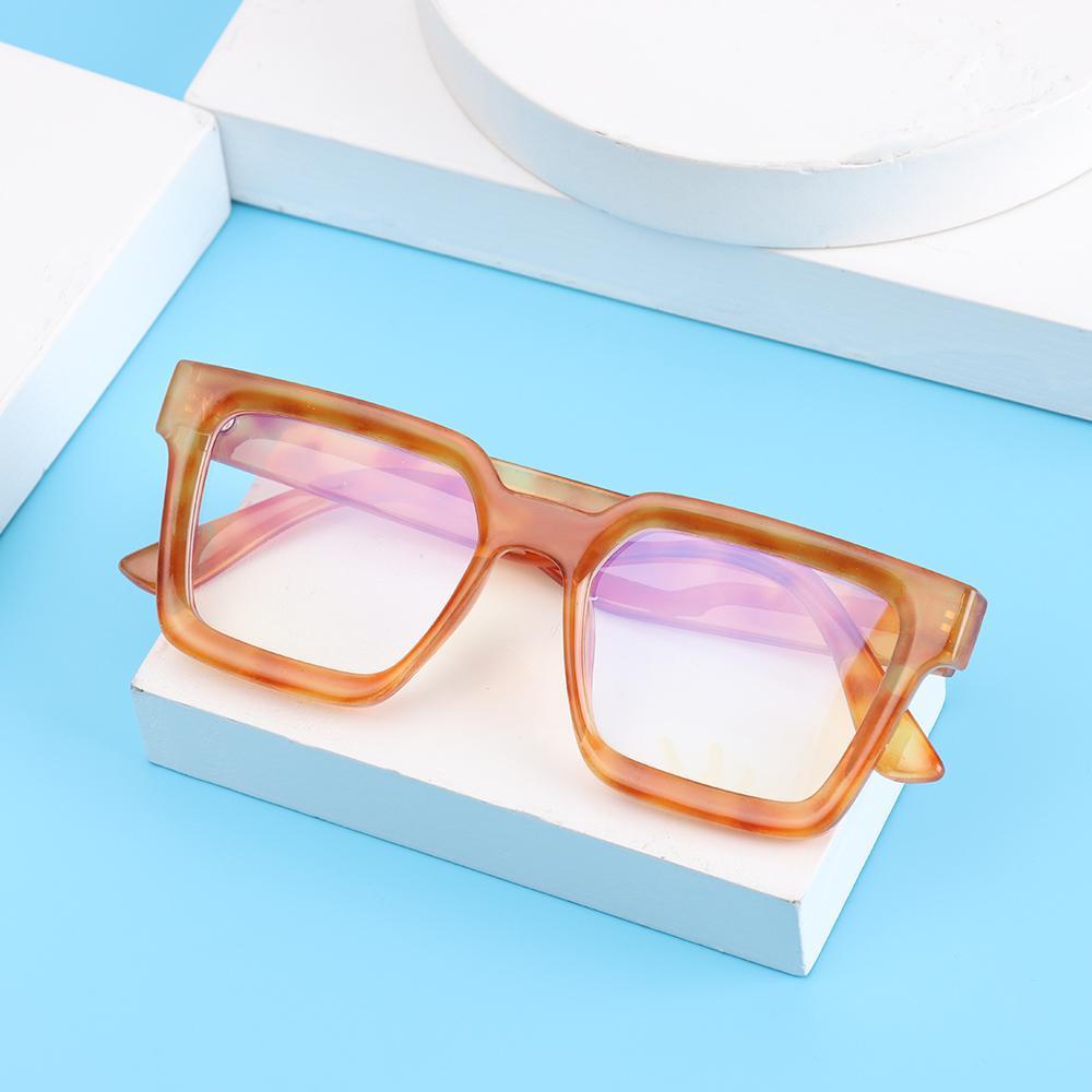 Mắt Kính Gọng Vuông PC Blue-Ray Chống Tia UV 1 Thời Trang