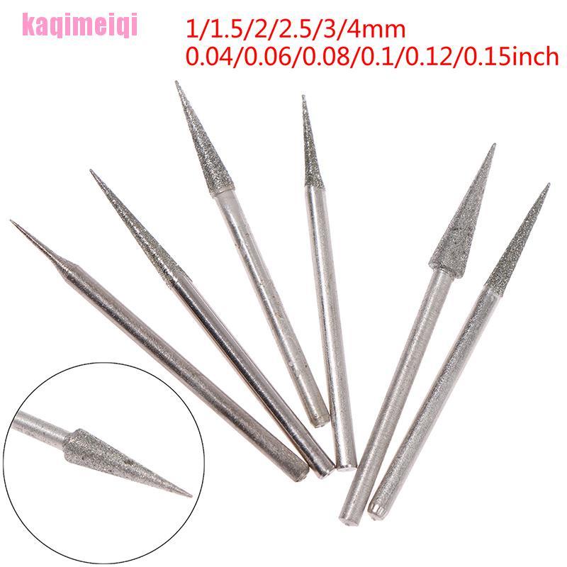 Set 6 Mũi Mài 1-4mm 2.35mm Chuyên Dụng Điêu Khắc Kim Cương