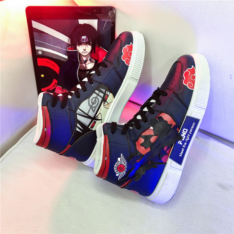 [Mã FAGREEN245 giảm 10% tối đa 30K đơn 99K] Naruto patterned sneakers for men | BigBuy360 - bigbuy360.vn