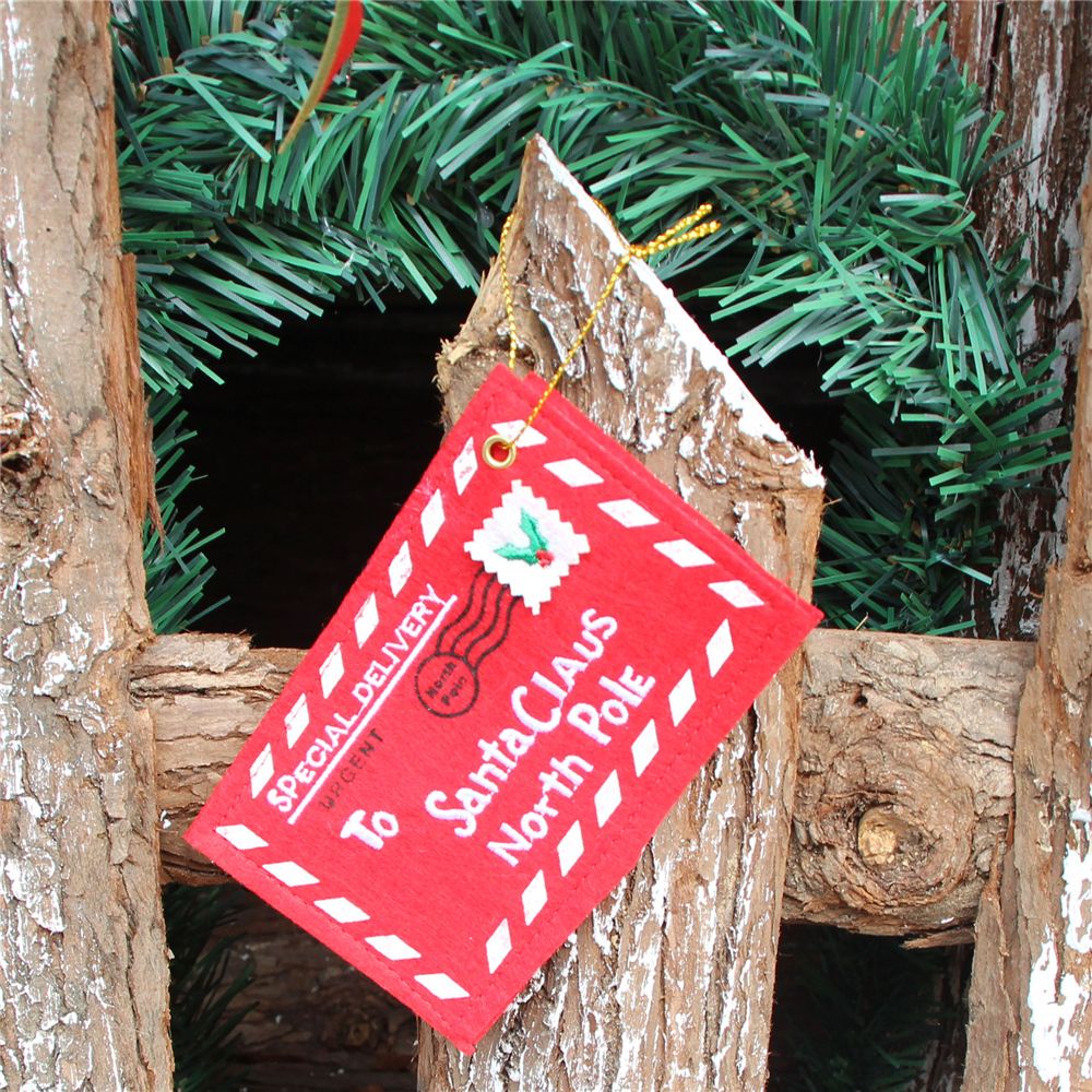 Thiệp giáng sinh/năm mới hình ông già noel dễ thương